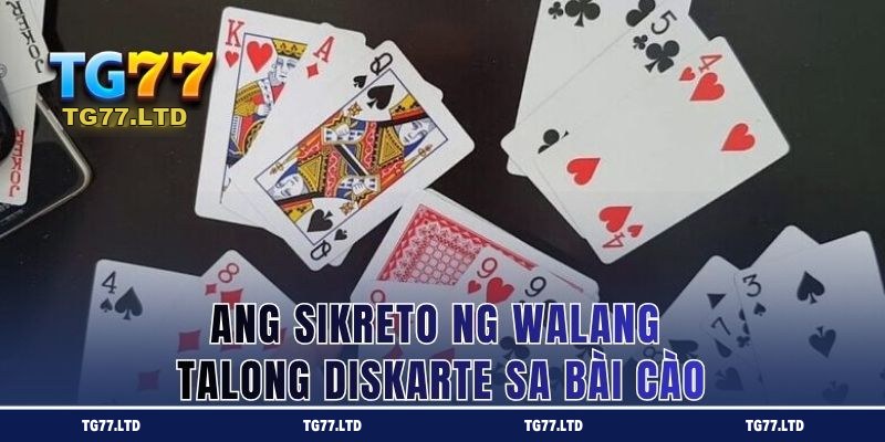 Ang Diskarte sa Lucky 9 na bihirang matalo sa TG77