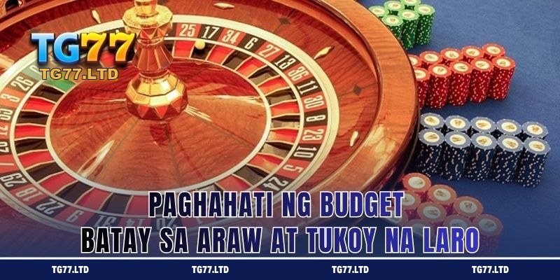 Paghahati ng Budget Batay sa Araw at Tukoy na Laro